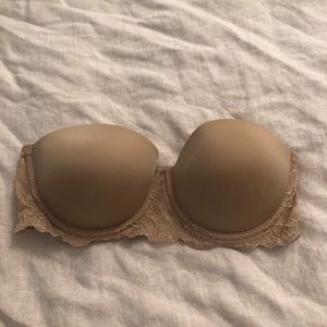 Calvin Klein strapless push-up 32d